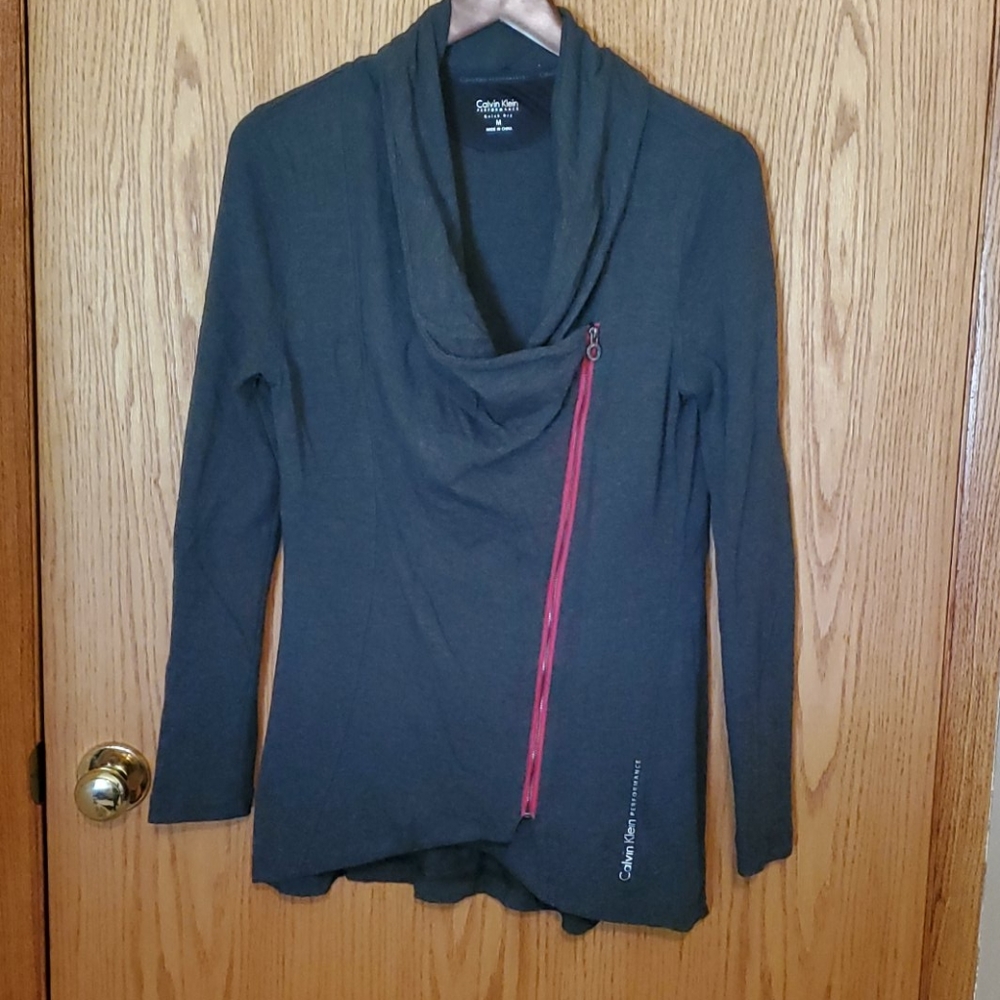 Calvin Klein Zip Up Sweatshirt